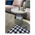 スタイリッシュな合成皮革センターテーブル - 中密度繊維板製で収納も便利!テーブルと収納ボックスが一体化したデザイン。 hakt-5156