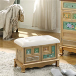 オーク製スタイリッシュスツール|美しいデザインと快適性の融合|インテリアにぴったり! halmh-5295