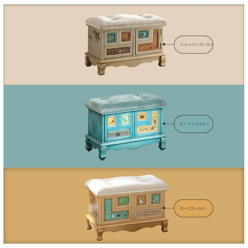 オーク製スタイリッシュスツール|美しいデザインと快適性の融合|インテリアにぴったり! halmh-5295