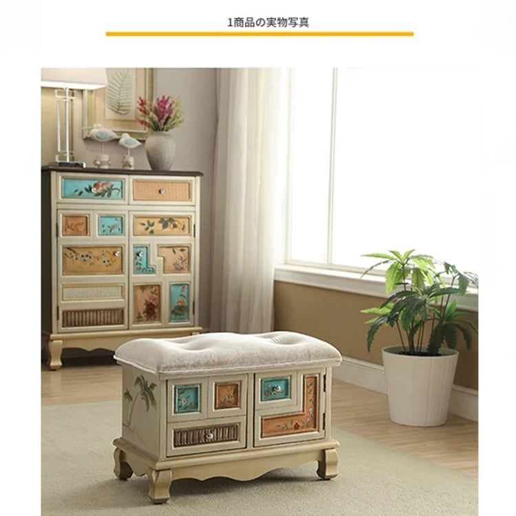 オーク製スタイリッシュスツール|美しいデザインと快適性の融合|インテリアにぴったり! halmh-5295