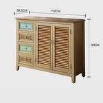 おしゃれなオークキャビネット - シンプルで機能的な収納家具、ナチュラルなデザインでインテリアにぴったり halmh-5296