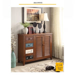 おしゃれなオークキャビネット - シンプルで機能的な収納家具、ナチュラルなデザインでインテリアにぴったり halmh-5296