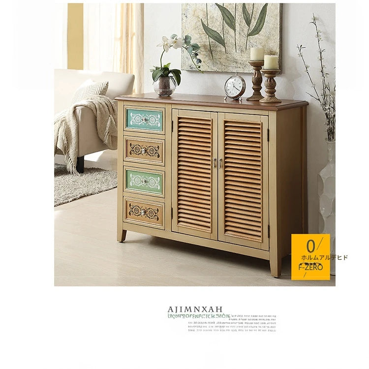 おしゃれなオークキャビネット - シンプルで機能的な収納家具、ナチュラルなデザインでインテリアにぴったり halmh-5296