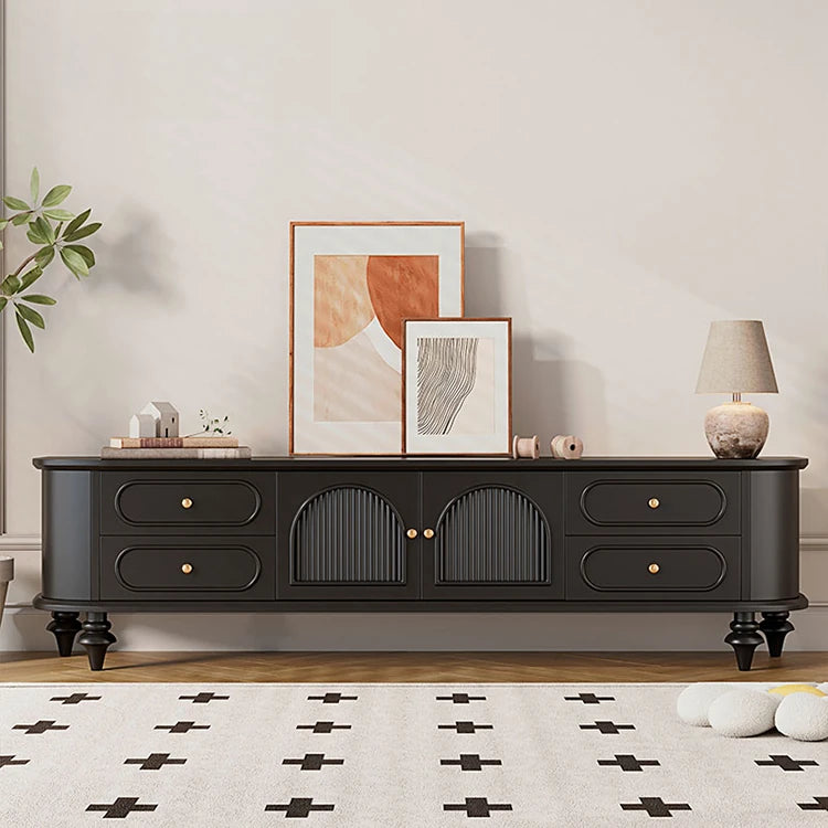 おしゃれな無垢材テレビ台 - 多層板&ガラス仕様、リビングに最適な収納家具 halmh-5301