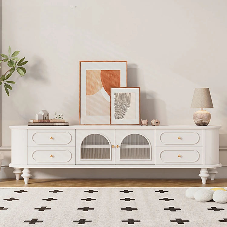 おしゃれな無垢材テレビ台 - 多層板&ガラス仕様、リビングに最適な収納家具 halmh-5301