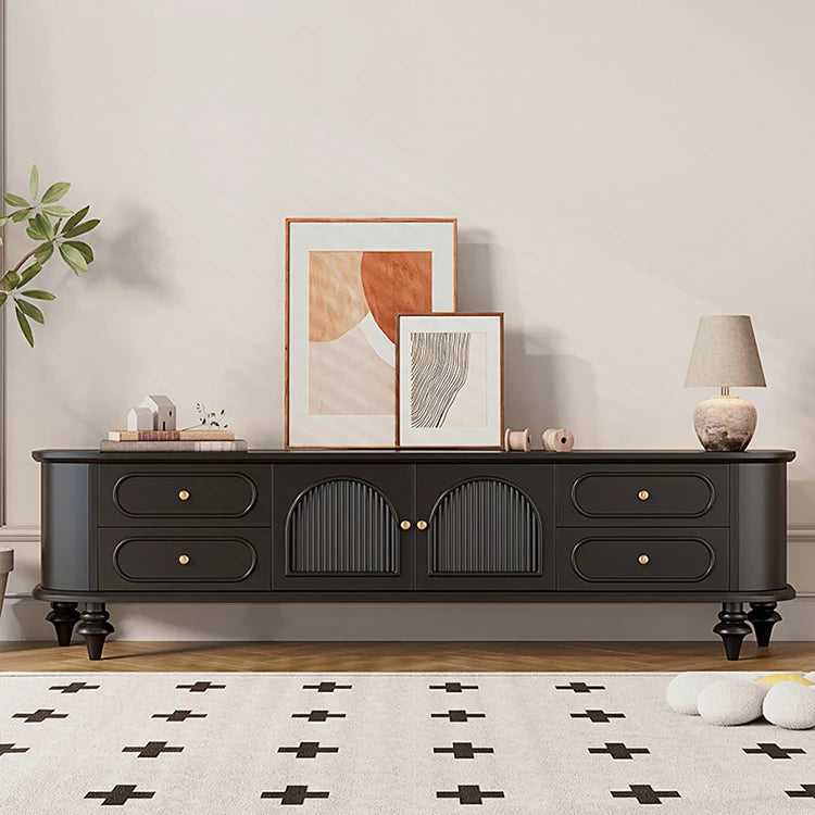 おしゃれな無垢材テレビ台 - 多層板&ガラス仕様、リビングに最適な収納家具 halmh-5301