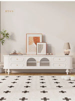 おしゃれな無垢材テレビ台 - 多層板&ガラス仕様、リビングに最適な収納家具 halmh-5301