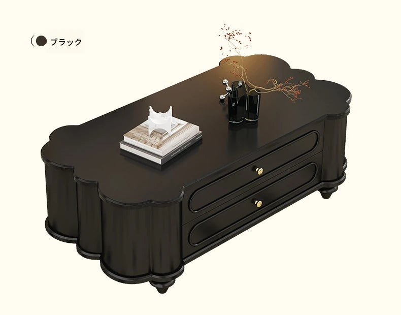 ウォールナット製センターテーブル 多機能収納付き おしゃれなデザイン 限定セール中! halmh-5310