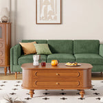 無垢材使用のシンプルなセンターテーブル | おしゃれなデザインと収納力を兼ね備えたリビング家具 halmh-5320