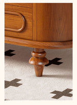 無垢材使用のシンプルなセンターテーブル | おしゃれなデザインと収納力を兼ね備えたリビング家具 halmh-5320