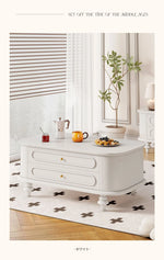 無垢材使用のシンプルなセンターテーブル | おしゃれなデザインと収納力を兼ね備えたリビング家具 halmh-5320