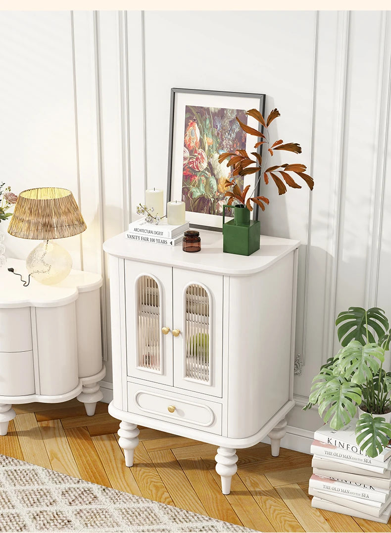 ウォールナット製キャビネット | 美しい多層板とガラス引き戸 | クラシックスタイルの収納家具 halmh-5321