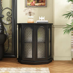 ウォールナット製 おしゃれなセンターテーブル ガラス棚付き 多機能デザイン halmh-5325