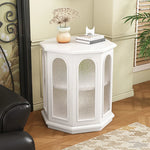 ウォールナット製 おしゃれなセンターテーブル ガラス棚付き 多機能デザイン halmh-5325