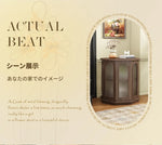 ウォールナット製 おしゃれなセンターテーブル ガラス棚付き 多機能デザイン halmh-5325