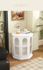 ウォールナット製 おしゃれなセンターテーブル ガラス棚付き 多機能デザイン halmh-5325