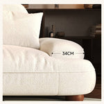 高級パイン材 ソファー - ダウン&シリコンフィルクッション 快適な座り心地 hatx-1022