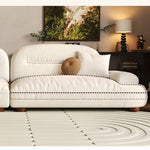 高級パイン材 ソファー - ダウン&シリコンフィルクッション 快適な座り心地 hatx-1022