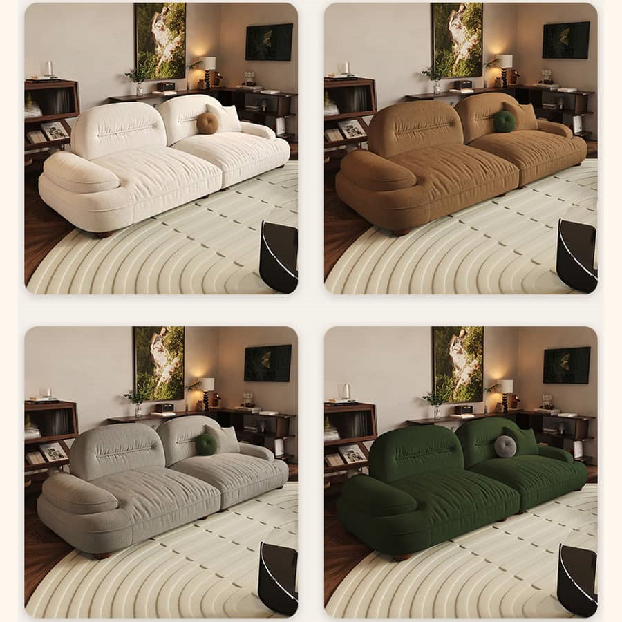 高級パイン材 ソファー - ダウン&シリコンフィルクッション 快適な座り心地 hatx-1022