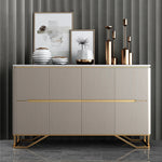 高級ステンレスセラミックキャビネット|モダンでエレガントなデザイン収納家具 hbs-4429