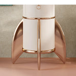 エコフレンドリーな無垢材キャビネット(セラミック天板)- 熱、傷、水に強く、ステンレススチール製の脚、丸みを帯びたコーナーで安全性を確保 hbs-4431