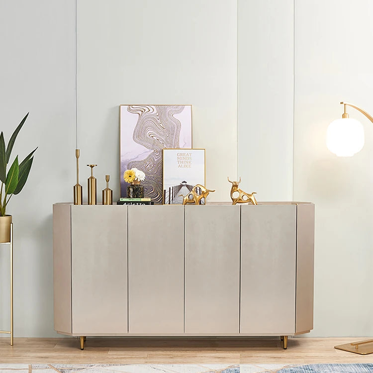 モダンなステンレス製キャビネット|スタイリッシュな収納解決策 hbs-4432