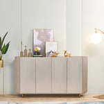 モダンなステンレス製キャビネット|スタイリッシュな収納解決策 hbs-4432