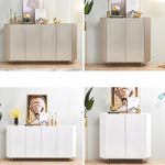 モダンなステンレス製キャビネット|スタイリッシュな収納解決策 hbs-4432