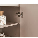 モダンなステンレス製キャビネット|スタイリッシュな収納解決策 hbs-4432