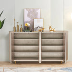 モダンなステンレス製キャビネット|スタイリッシュな収納解決策 hbs-4432