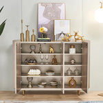 モダンなステンレス製キャビネット|スタイリッシュな収納解決策 hbs-4432