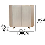 モダンなステンレス製キャビネット|スタイリッシュな収納解決策 hbs-4432