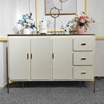 高級無垢材と大理石のキャビネット|モダンデザイン家具 hbs-4439