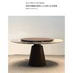 モダンデザイン大理石テーブル|エレガントな合皮仕上げ・多層板構造|リビング・ダイニングに最適! hbso-3009