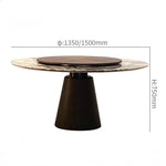 モダンデザイン大理石テーブル|エレガントな合皮仕上げ・多層板構造|リビング・ダイニングに最適! hbso-3009