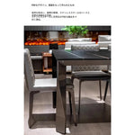 モダンな大理石テーブル|スタイリッシュなステンレス脚付き|リビング・ダイニング用 hbso-3013