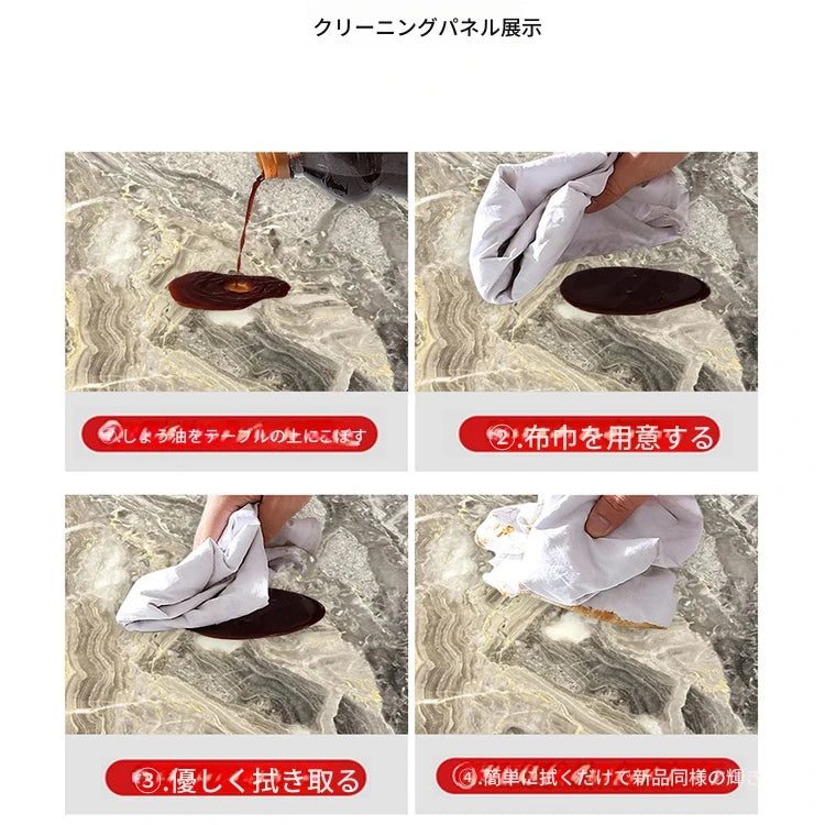 ラグジュアリー大理石センターテーブル - ステンレス脚付き、モダンデザイン、収納に便利な多層板仕様 hbso-3016