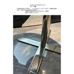 ラグジュアリー大理石センターテーブル - ステンレス脚付き、モダンデザイン、収納に便利な多層板仕様 hbso-3016