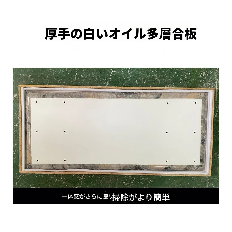 高級感溢れる大理石テーブル - ステンレス脚のスタイリッシュな多層版デザイン hbso-3018