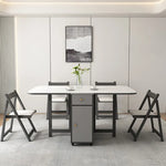 チェア グレー オーク 合皮 hbwe-3463-ch