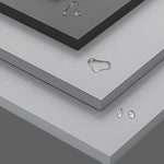 チェア グレー オーク 合皮 hbwe-3463-ch