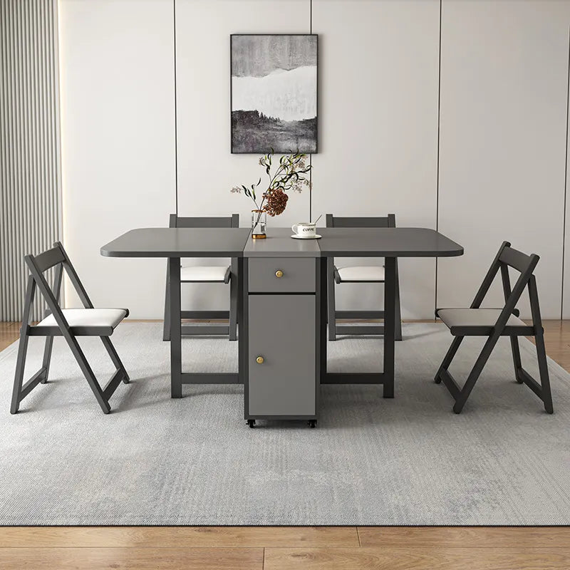 テーブル グレー 無垢材 hbwe-3465