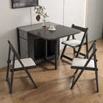 テーブル グレー 無垢材 hbwe-3465