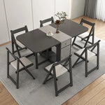 テーブル グレー 無垢材 hbwe-3465