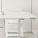 チェア ホワイト オーク 合皮 hbwe-3467-ch