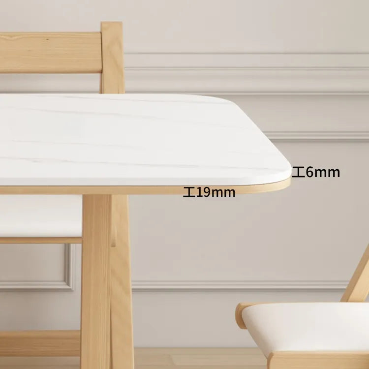 チェア ナチュラル オーク 合皮 hbwe-3468-ch