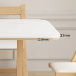 チェア ナチュラル オーク 合皮 hbwe-3468-ch