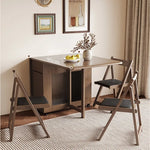 チェア ブラウン オーク 合皮 hbwe-3469-ch