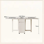 テーブル ホワイト オーク hbwe-3470