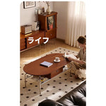 チェリーハイグロスセンターテーブル - スペースを最大限に活用するスタイリッシュなデザイン 47.24×23.62インチ hby-4600